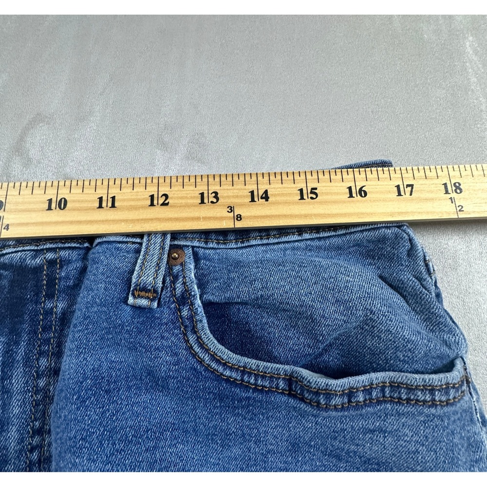 Denizen 231 Athletic Fit Jeans Mens 36x32 Blue Medium Wash Denim - Picture 3 of 10